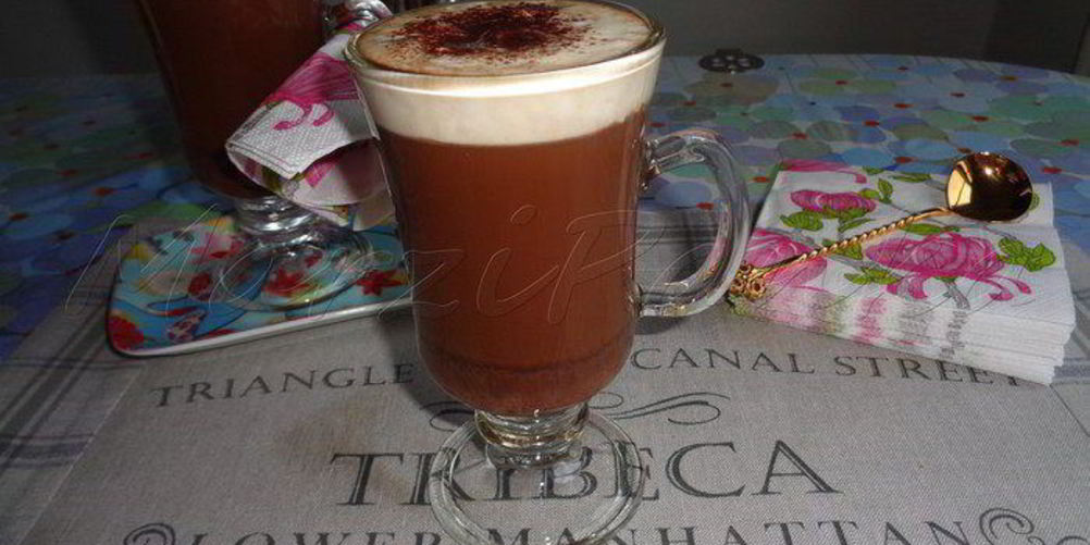 Рецепт кофе мокко с горьким шоколадом