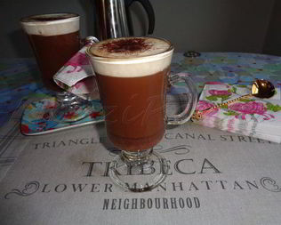 Кофе Мокко с горьким шоколадом