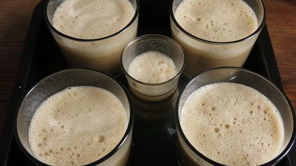 кофе на вилке