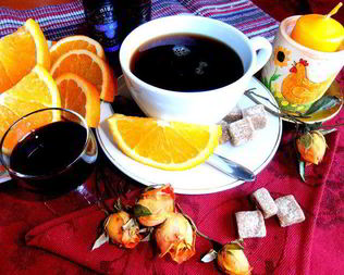 Кофе с бальзамом