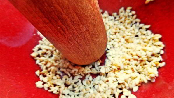 кофе с кунжутом