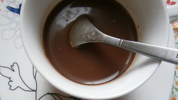 кофе со сгущенным молоком и кориандром