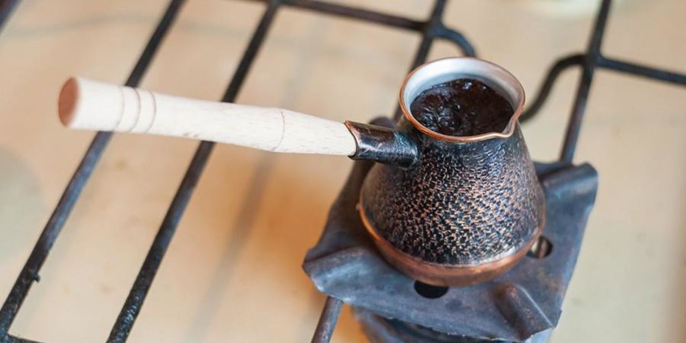 Рецепт кофе в турке на газовой плите