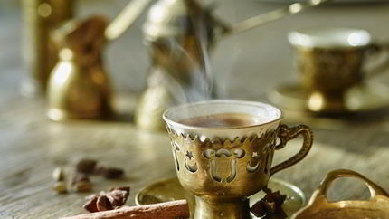 Кофе в турке с корицей