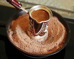 Кофе в турке с пенкой