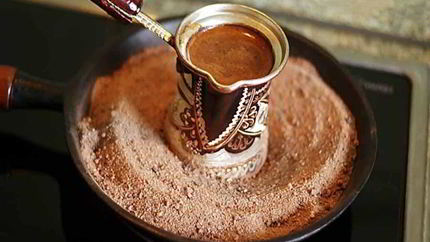 Кофе в турке с пенкой