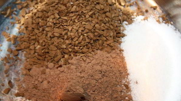 ледяной кофе в жаркий день