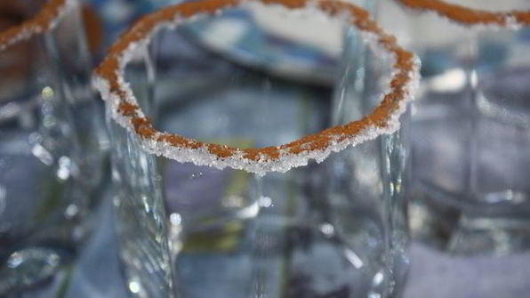 ледяной кофе в жаркий день