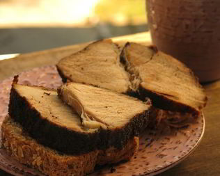 Мясо в кофейной корочке