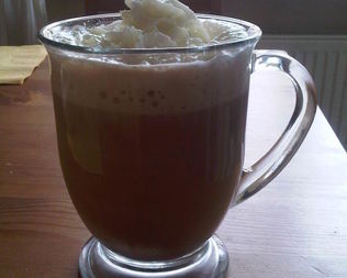 Пряный тыквенный латте