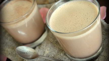 Шоколадный латте с ароматом ванили