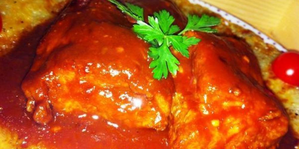 Рецепт свиных ребер в кофейном соусе