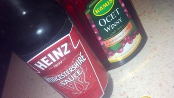 свиные ребра в кофейном соусе