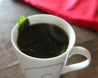 Ванильно-мятный кофе