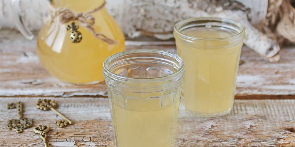 Рецепт березового кваса без дрожжей