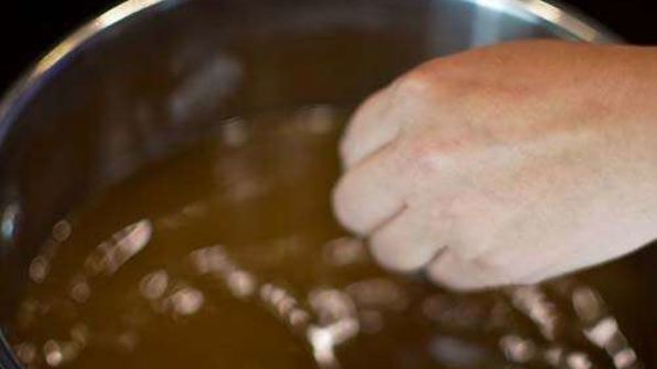 квас из ржаного хлеба