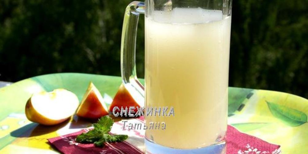 Рецепт яблочного кваса