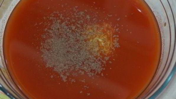 летний томатно-огуречный коктейль