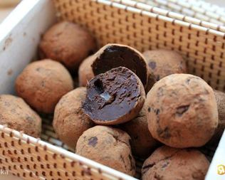 Имбирные трюфели с ликером