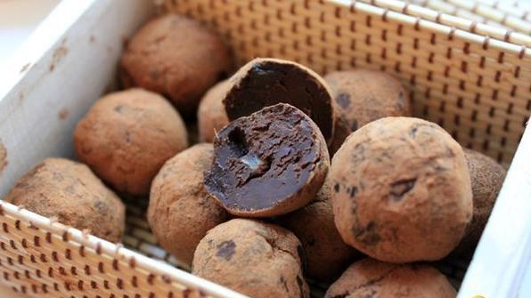 имбирные трюфели с ликером