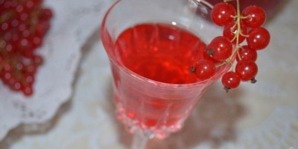 Рецепт ликера из красной смородины