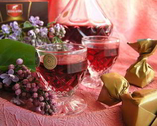 Малиновый ликер с ванилью