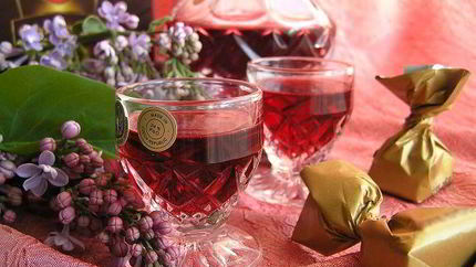 Малиновый ликер с ванилью