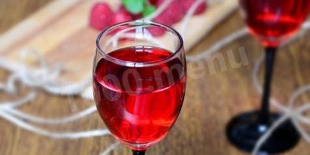 Рецепт малинового ликера
