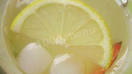 Домашний лимонад из лимона