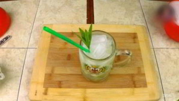 домашний лимонад с мятой