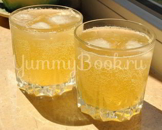 Имбирный лимонад с медом