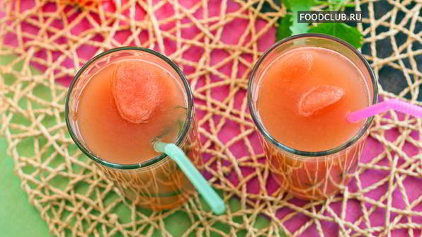 лимонад из грейпфрута и тархуна
