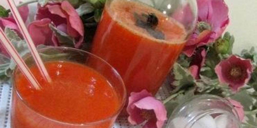 Рецепт лимонада из сладкого перца с базиликом