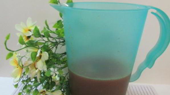 лимонад из сладкого перца с базиликом