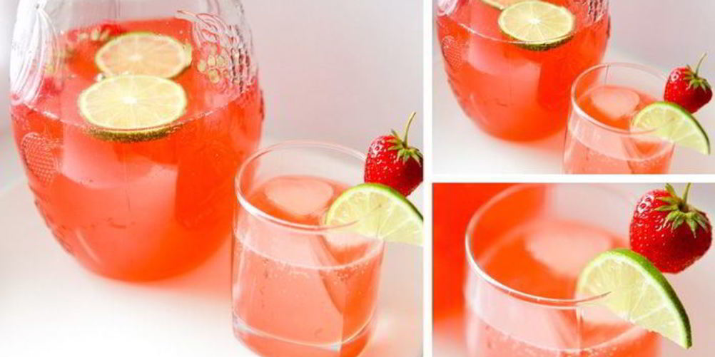 Рецепт лимонада клубничное наслаждение