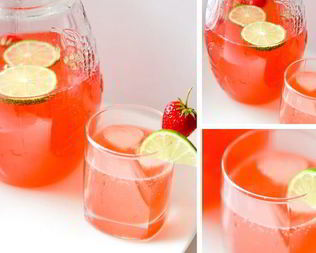 Лимонад Клубничное наслаждение