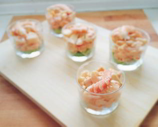 Маринованный морской коктейль