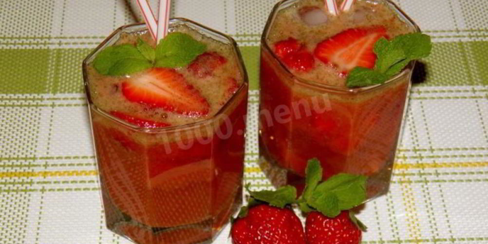 Рецепт клубничного мохито
