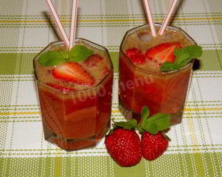 Клубничный мохито