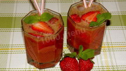 Клубничный мохито