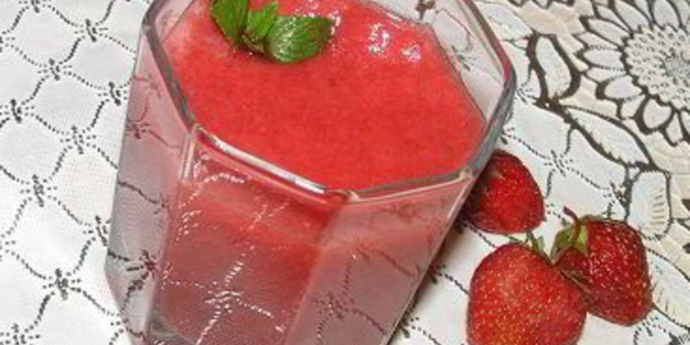 Рецепт клубничного морса