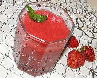 Клубничный морс