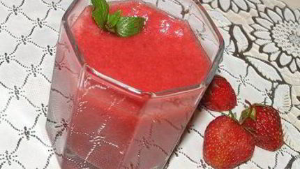 Клубничный морс