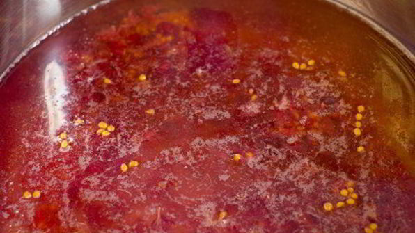 морс из красной смородины