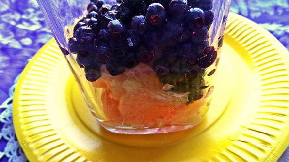 напиток чернично-цитрусовый