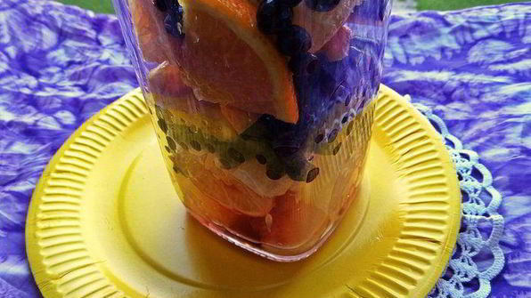 напиток чернично-цитрусовый