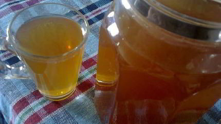 Прохладительный напиток из шиповника