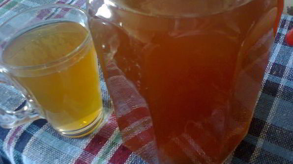 прохладительный напиток из шиповника