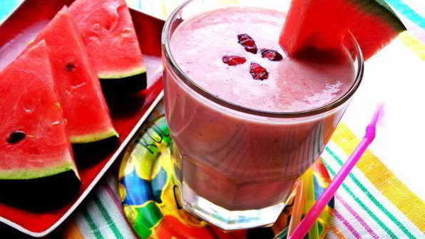 бананово-арбузный смузи