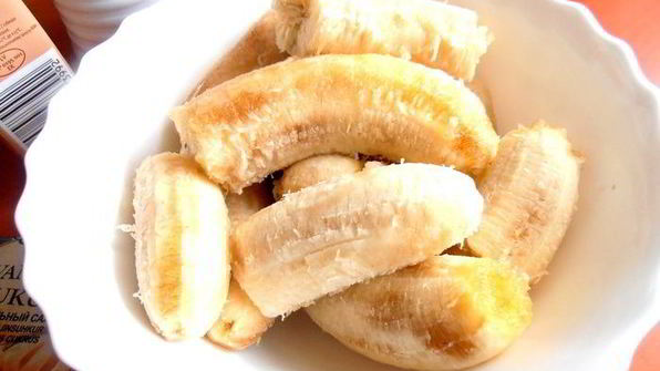 бананово-черничный смузи